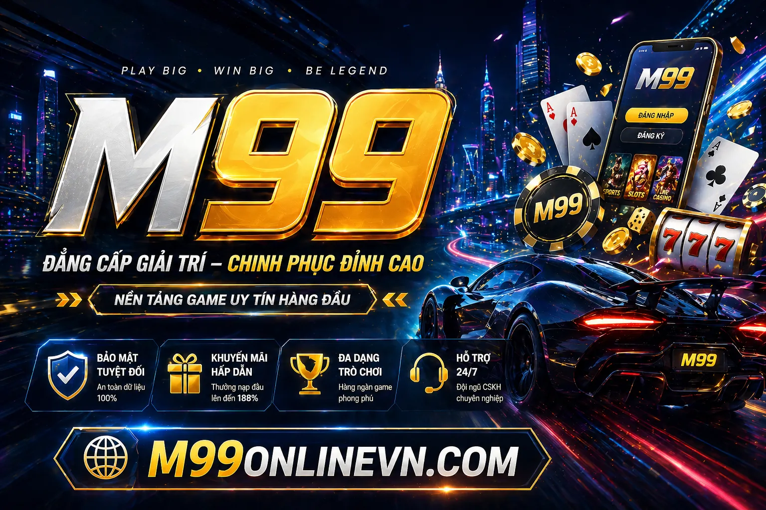 Banner khuyến mãi độc quyền 88club